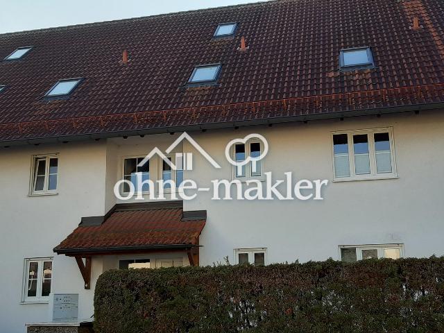 Von privat: Helle 3 Zi. DG Wohnung bei Olching, Balkon, TG, fußläufig S3