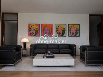 Von Privat: Hochwertige 3 Zimmer Wohnung mit Balkon, Terrasse, Garten und Sauna in bevorzugter Lage