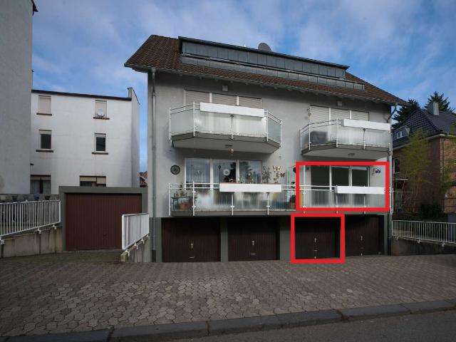 Von privat: Saarbrücken, gepflegte 3 Zimmer Wohnung mit Südbalkon und Garage