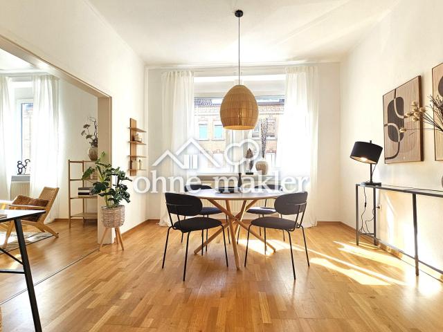 VON PRIVAT + SOFORT FREI: Helle 4 Zimmer Whg m. 82 qm, Tageslichtbad & Garage im Zentrum von Neu Ulm