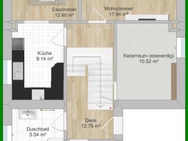 VON PRIVAT: 1 Fam. Haus mit 6 Zi Kü 2 TGL Bäder + Ausbaureserve