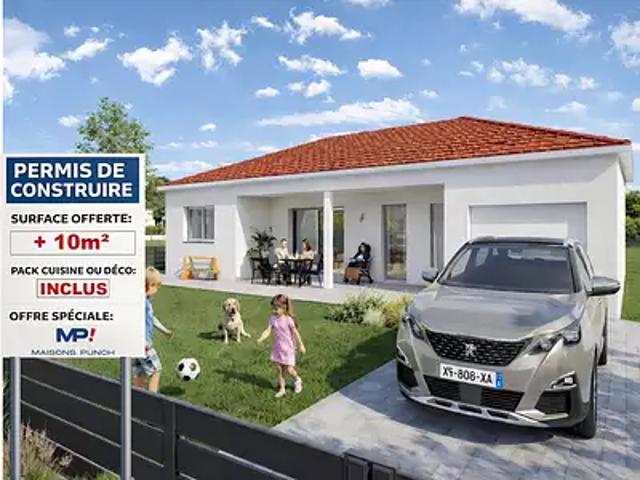Vonnas 01540 Programme neuf maison neuf à vendre 4 pièces