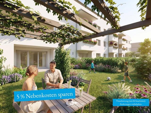 Vöcklabruck. Wohnen mit Perspektive. Jetzt den 5 % Vorsprung sichern. Bis zu 20.000 € sparen. Top 5