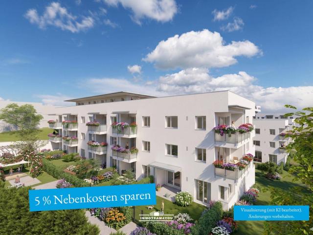 Vöcklabruck. Wohnen mit Perspektive. Jetzt den 5 % Vorsprung sichern. Bis zu 20.000 € sparen. Top 9
