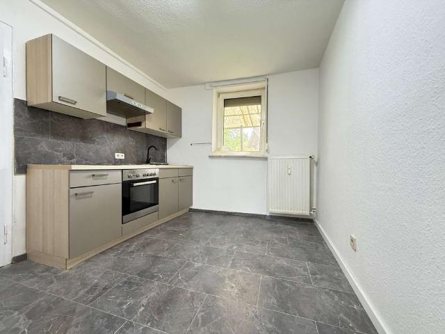 Vogelbeck 2 Zimmer Erdgeschosswohnung mit Einbauküche, Gartennutzung und Keller