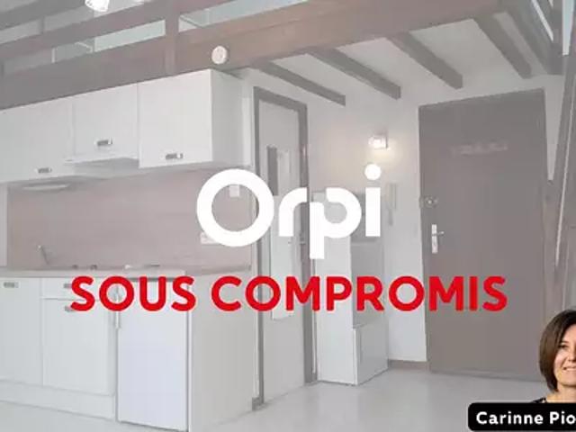Voiron 38500 Achat / Vente appartement 1 pièce t1 au dernier étage