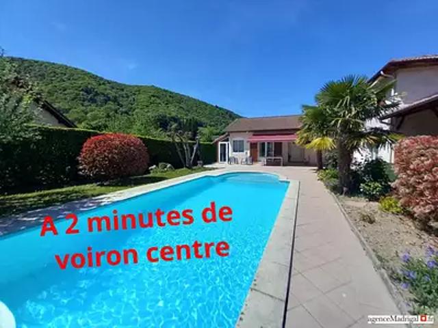 Voiron 38500 Achat / Vente maison 5 pièces t5 piscine terrasse
