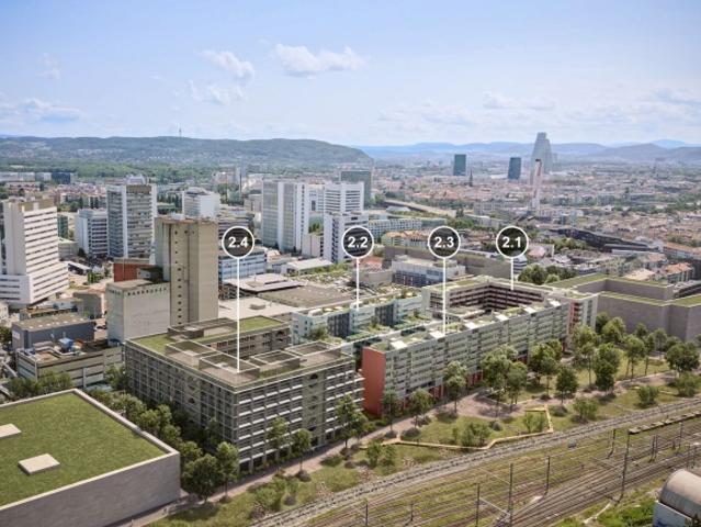 Volta Basel Attraktive Gewerbefläche A130, Dienstleistung im Neubauprojekt Volta Basel