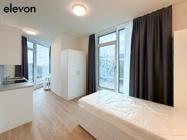 Voll möbliert und in bester Lage Stilvoll eingerichtetes 1 Zimmer Apartment im elevon!