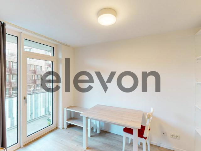 Voll möbliert und in bester Lage Stilvoll eingerichtetes 1 Zimmer Apartment im elevon!