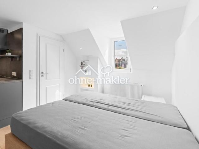 Voll möblierte 1 Zimmer Wohnung in Frankfurt Nied – top angebunden, sofort beziehbar