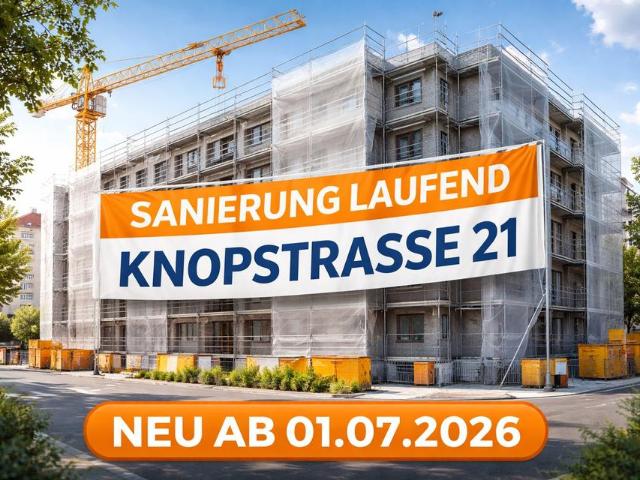 Voll möblierte 1 Zimmer Dachgeschoss Wohnung mit Stellplatz