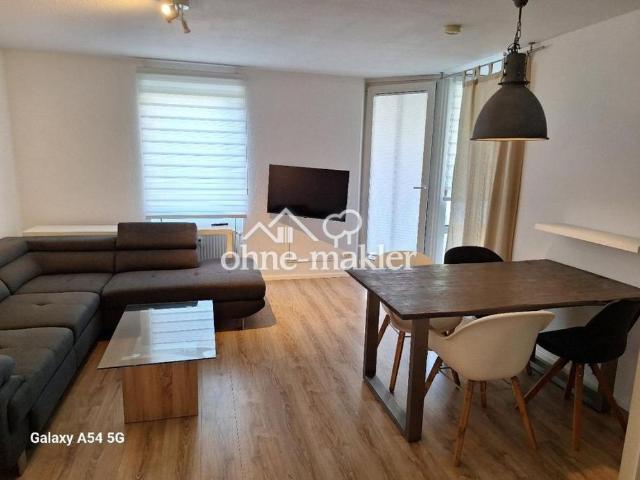 Voll möblierte Wohnung auf der Leineinsel 2 Zimmer, 55 m² mit Terrasse und TG Stellplatz