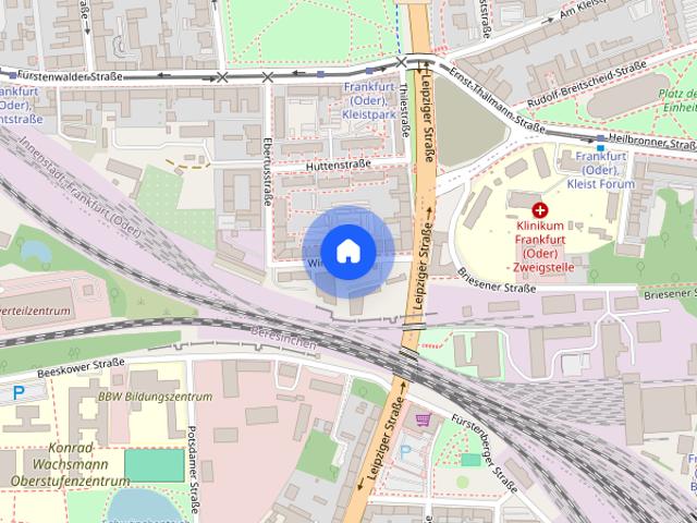 Voll möblierte charmante Dachgeschoss WE Fahrstuhl Wintergarten Pkw Stellplatz Zentrumsnähe