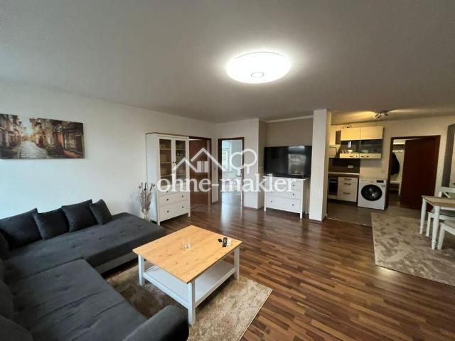 Voll möblierte schöne & helle 3 Zimmer Homeoffice Wohnung in ruhiger Lage nahe S Bahn Grünau