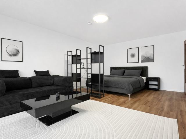 Voll möbliertes Apartment mit Küche Balkon u. Tiefgarage in Erding AB SOFORT!