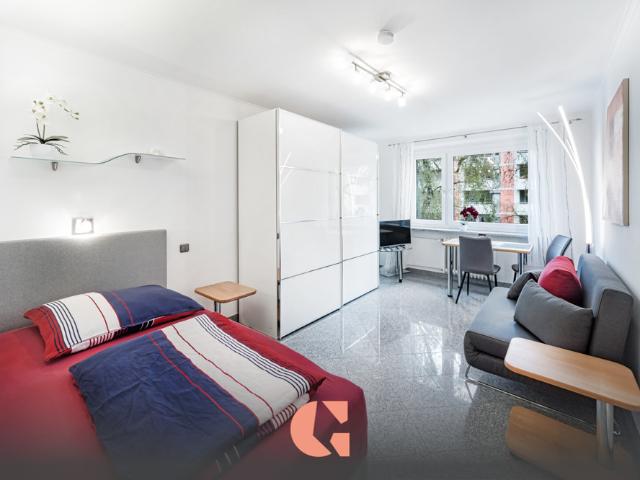 Voll möbliertes Appartement am Luitpoldpark in U Bahn Nähe