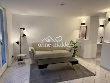 Voll ausgestattete helle Wohnung & Parkplatz im Souterrain mit Whirlpool & Garten
