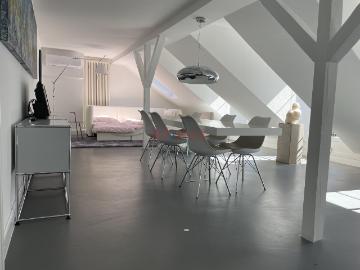 Voll klimatisierte Designer Wohnung mit Balkon im Zentrum von Frankenthal