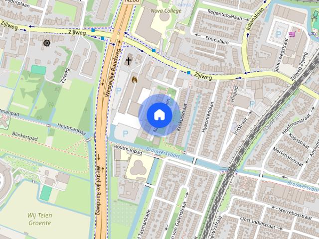 Volledig gemeubileerd appartement met grote tuin beschikbaar voor bepa.