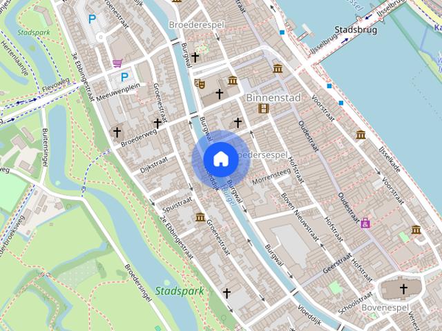 Volledig gemeubileerde stadswoning in hartje Kampen, tijdelijk te huur.