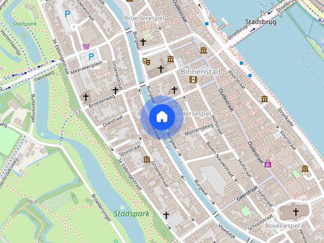 Volledig gemeubileerde stadswoning in hartje Kampen, tijdelijk te huur.