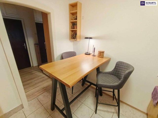 Vollmöbliert, Miete inkl. BK + Heizung! 1 Zimmer Wohnung mit Loggia!