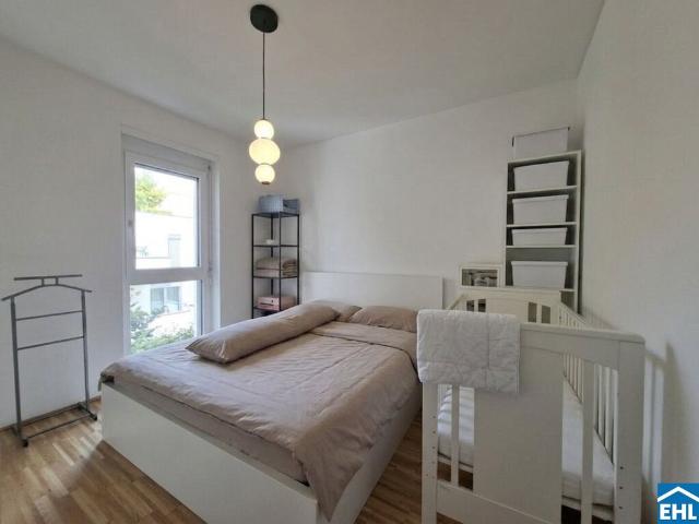 Vollmöblierte & charmante 2 Zimmer Wohnung mit Loggia im Wildgarten Wohnen direkt am Rosenhügel