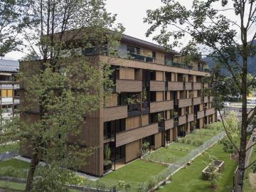 Vollmöblierte Penthouse Wohnung im Vollholzwohnbau NATURQUARTIER Kufstein zu Vermieten