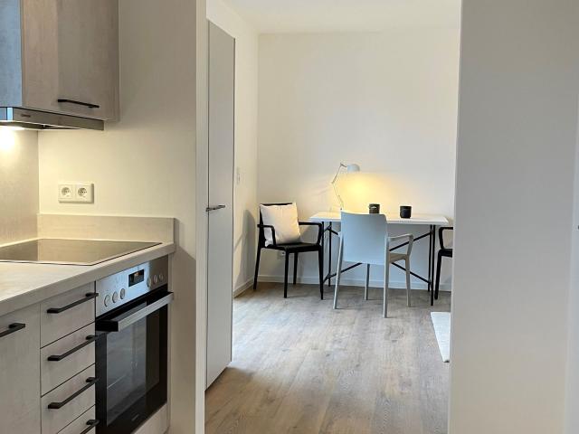 Vollmöbliertes Einzimmer Appartement mit Balkon und Einbauküche