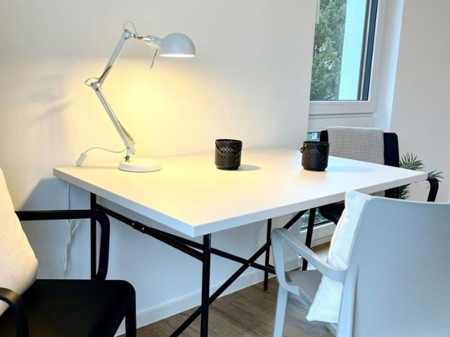 Vollmöbliertes Einzimmer Appartement mit Balkon und Einbauküche