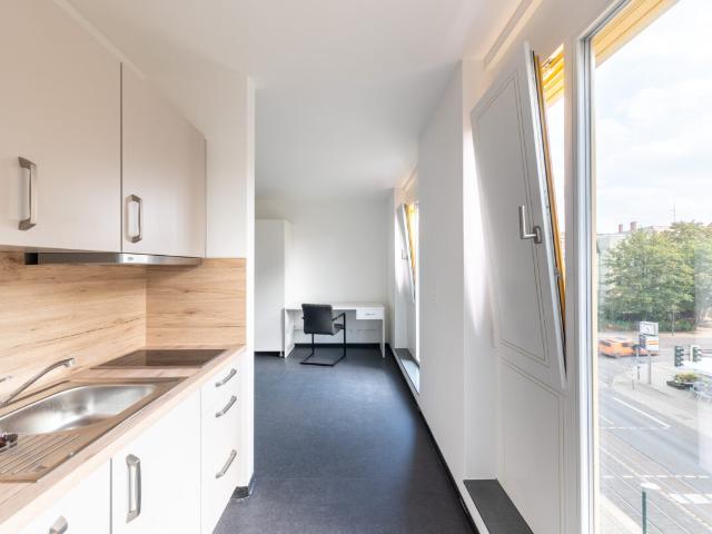 Vollmöbliertes Mikroapartment mit Fußbodenheizung in zentraler Lage WE14