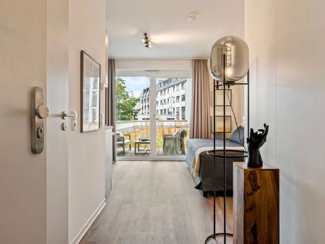Vollmöbliertes Studentenapartment All incl. Miete, Balkon, Aufzug!