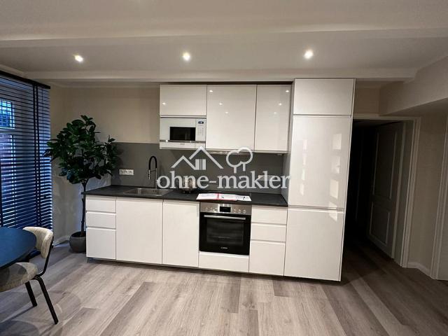 Vollständig möblierte 3 Zimmer KfW Wohnung mit Küche & Balkon in bester Lage von Wiesbaden Mitte