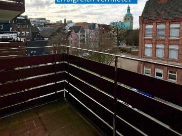 3,5 Raum Penthouse Wohnung mit Balkon, Wintergarten, zur Miete in zentraler Lage von Recklinghausen