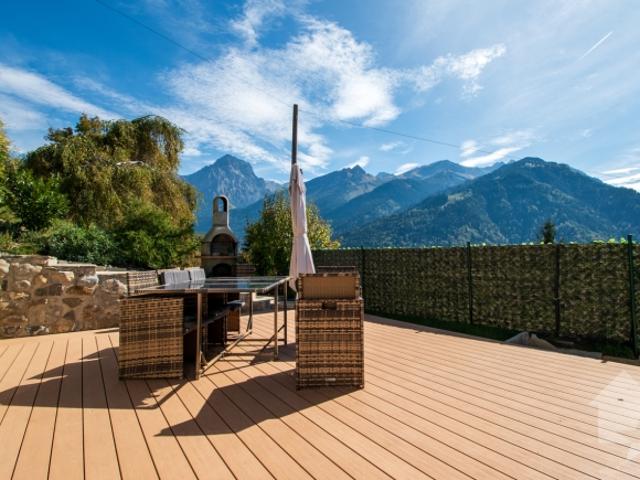 Komplett renoviertes Chalet mit Panoramablick in Les Posses sur Bex
