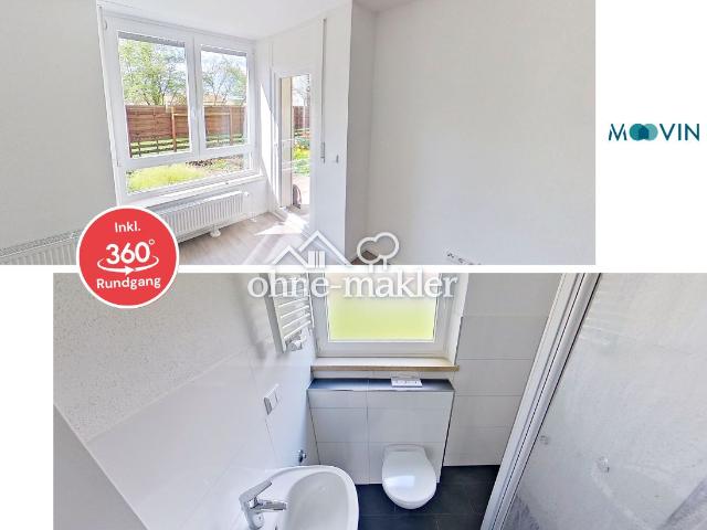 VOLLRENOVIERTE, moderne 4 Zimmer TERRASSENWOHNUNG in Roding