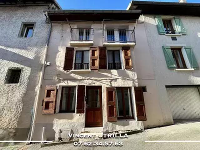 Voreppe 38340 Achat / Vente maison 3 pièces t3 cave