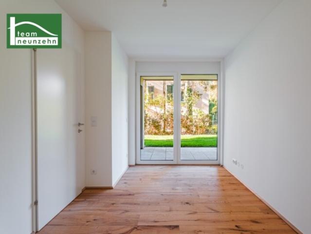 Vorsorge Gartenwohnung mit 2 Bädern & WCs am grünen Stadtrand! Bezugsbereiter Erstbezug