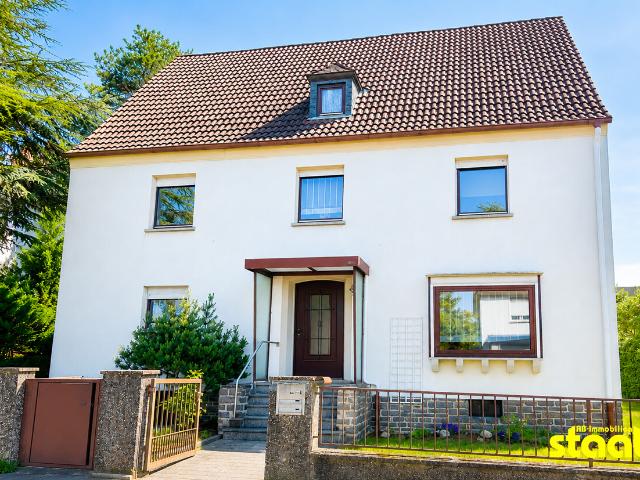 Vorstadtanwesen mit gepflegtem Garten, Charme und Entwicklungsmöglichkeiten in Aschaffenburg