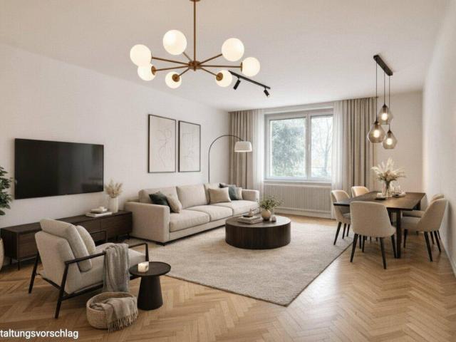 Vorstadtidylle in Ober St. Veit – Erdgeschosswohnung mit Grünblick und Entwicklungsspielraum
