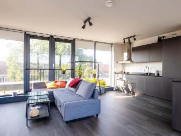 Wilhelminapark, Hagelbuurt - Balkon