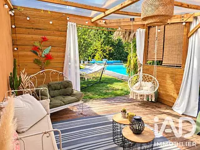 Vouzailles 86170 Achat / Vente maison 6 pièces t6 piscine terrasse
