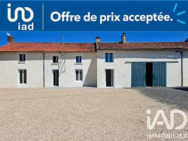 Vouzailles 86170 Achat / Vente maison 7 pièces t7 terrasse