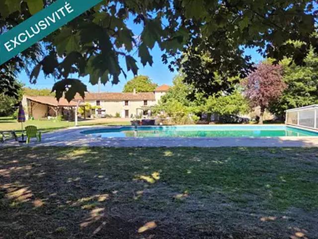 Vouzailles 86170 Achat / Vente maison 8 pièces t8