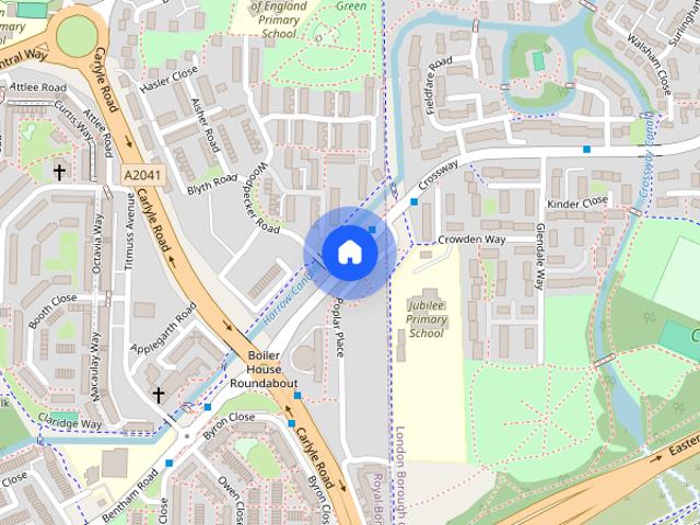 Vousden Grove, Thamesmead