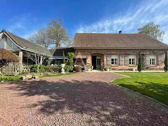 Vron 80120 Achat / Vente maison 10 pièces t10 piscine terrasse