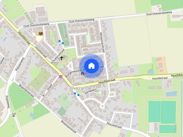 Vrijstaande woning met twee slaapkamers en ruime tuin, beschikbaar voo.