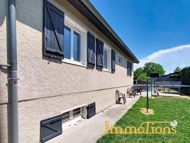 Vue dominante sur 1ha de terrain 150m² Chatte