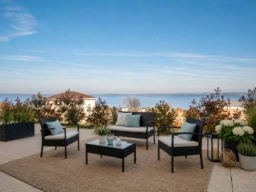 Vue imprenable sur le lac